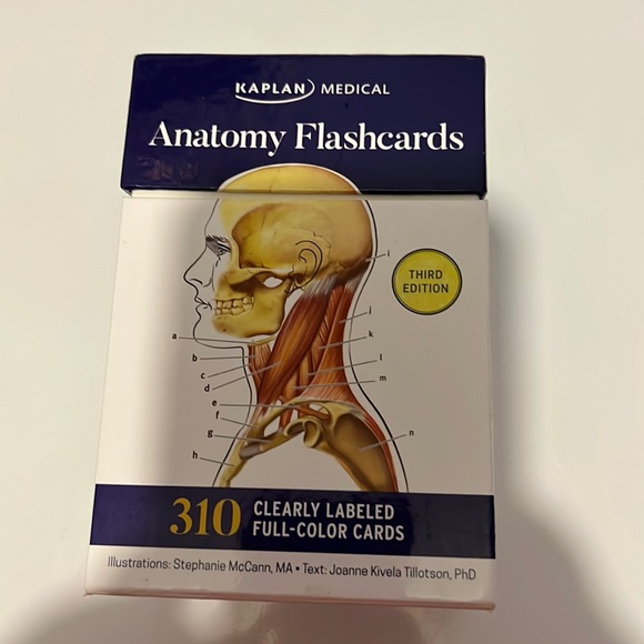 Kaplan Other Anatomy Flash Cards Poshmark